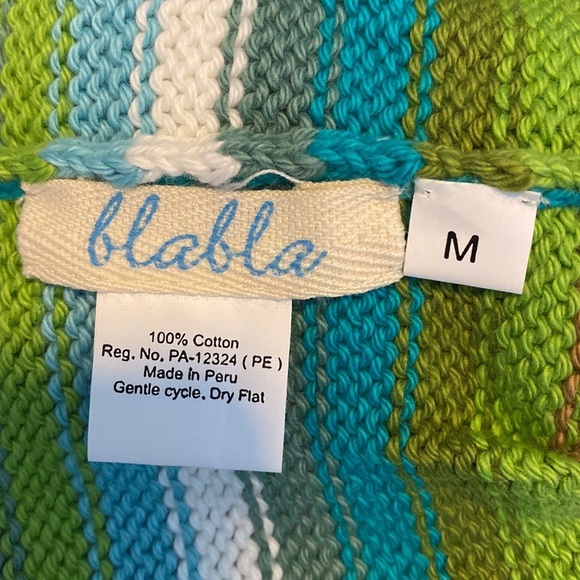 Blabla Kids Baby Toddler Handmade Fair Trade Knit Beanie Hat NEW M 6-12 Months - Picture 5 of 6